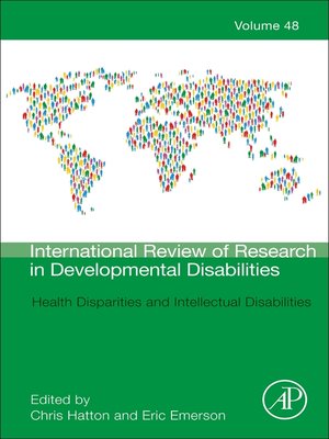 cover image of Health Disparities and Intellectual Disabilities